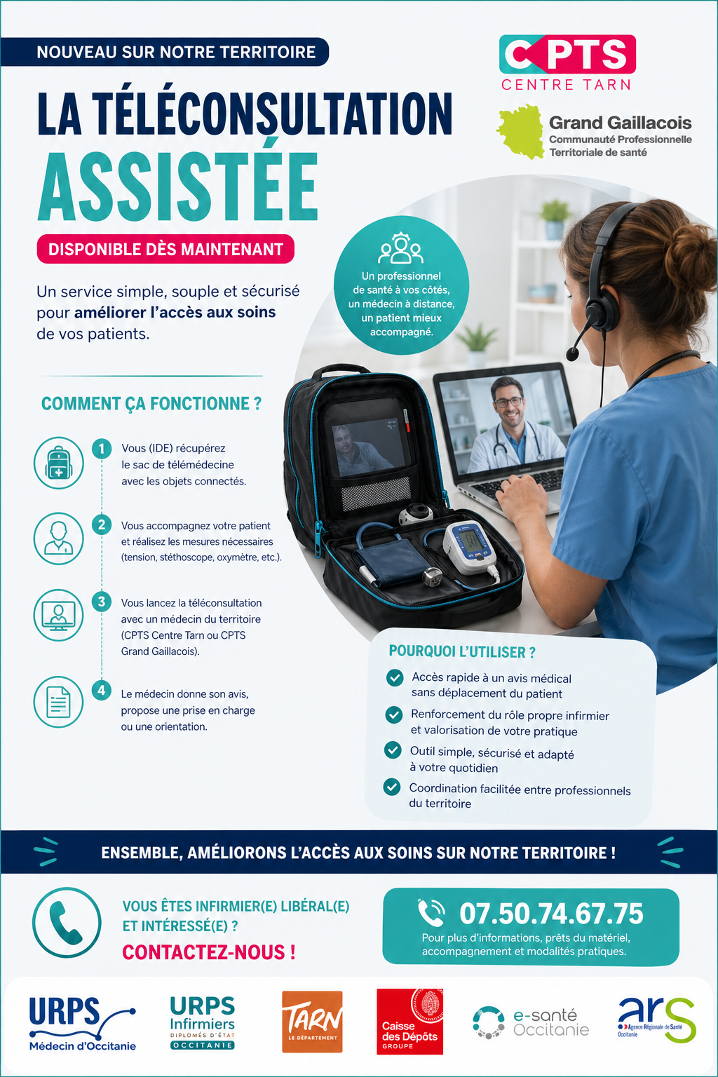 You are currently viewing La Téléconsultation Assistée